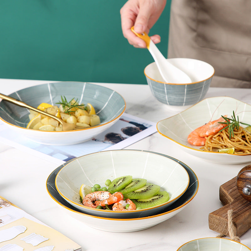 Zerelle – Japanese Ceramic Plate Set