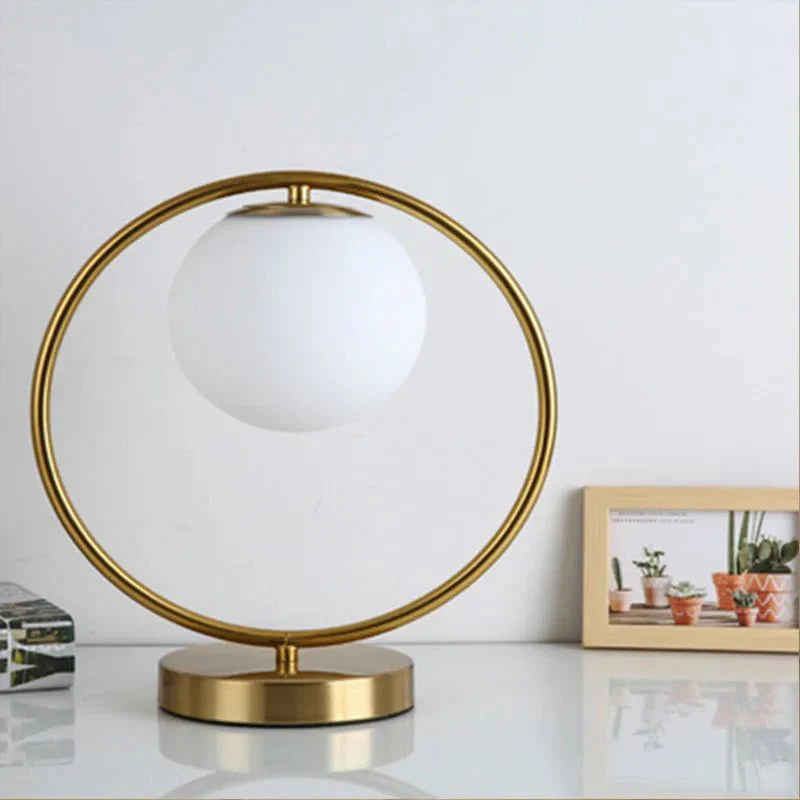 Zerelle – Modern Round LED Table Lamp