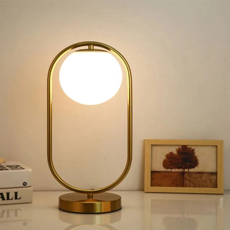 Zerelle – Modern Round LED Table Lamp