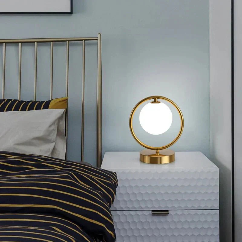 Zerelle – Modern Round LED Table Lamp
