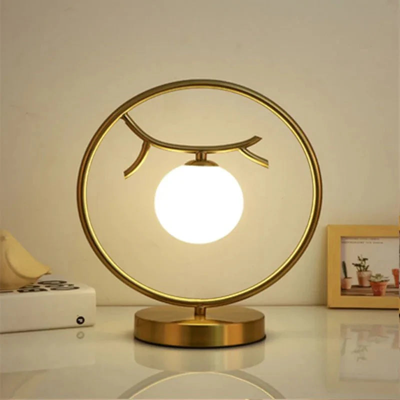 Zerelle – Modern Round LED Table Lamp