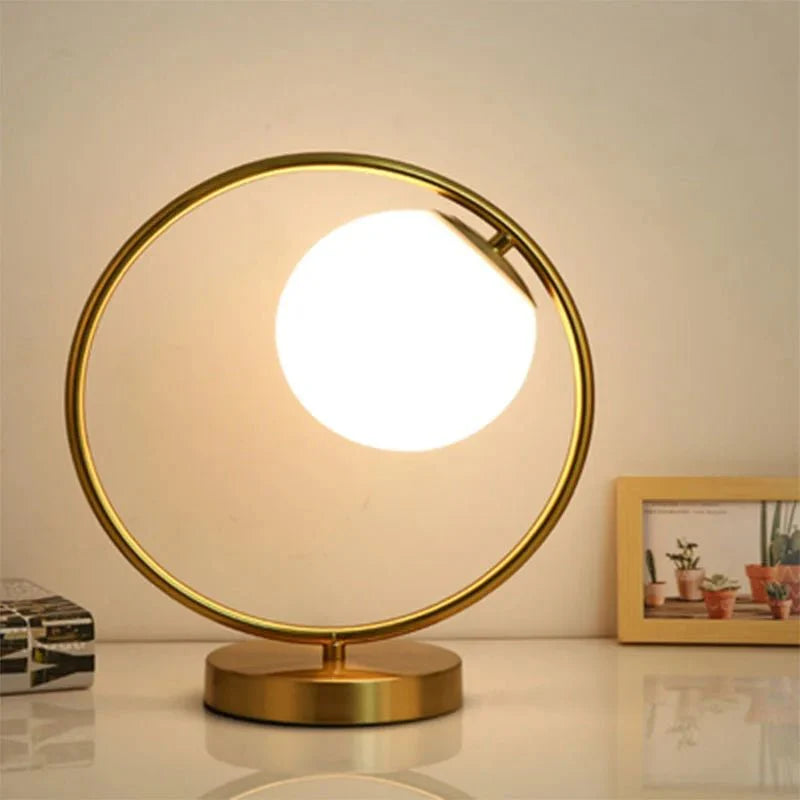 Zerelle – Modern Round LED Table Lamp