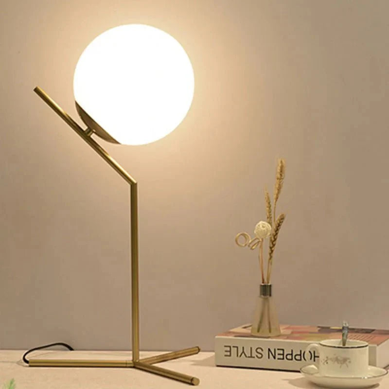 Zerelle – Modern Round LED Table Lamp