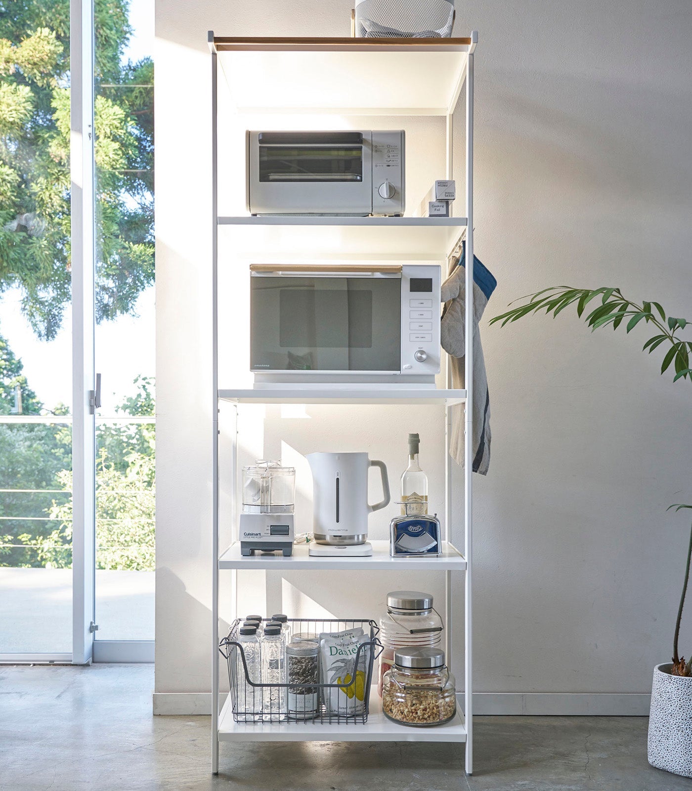 Zerelle – 67-Inch Steel Storage Rack
