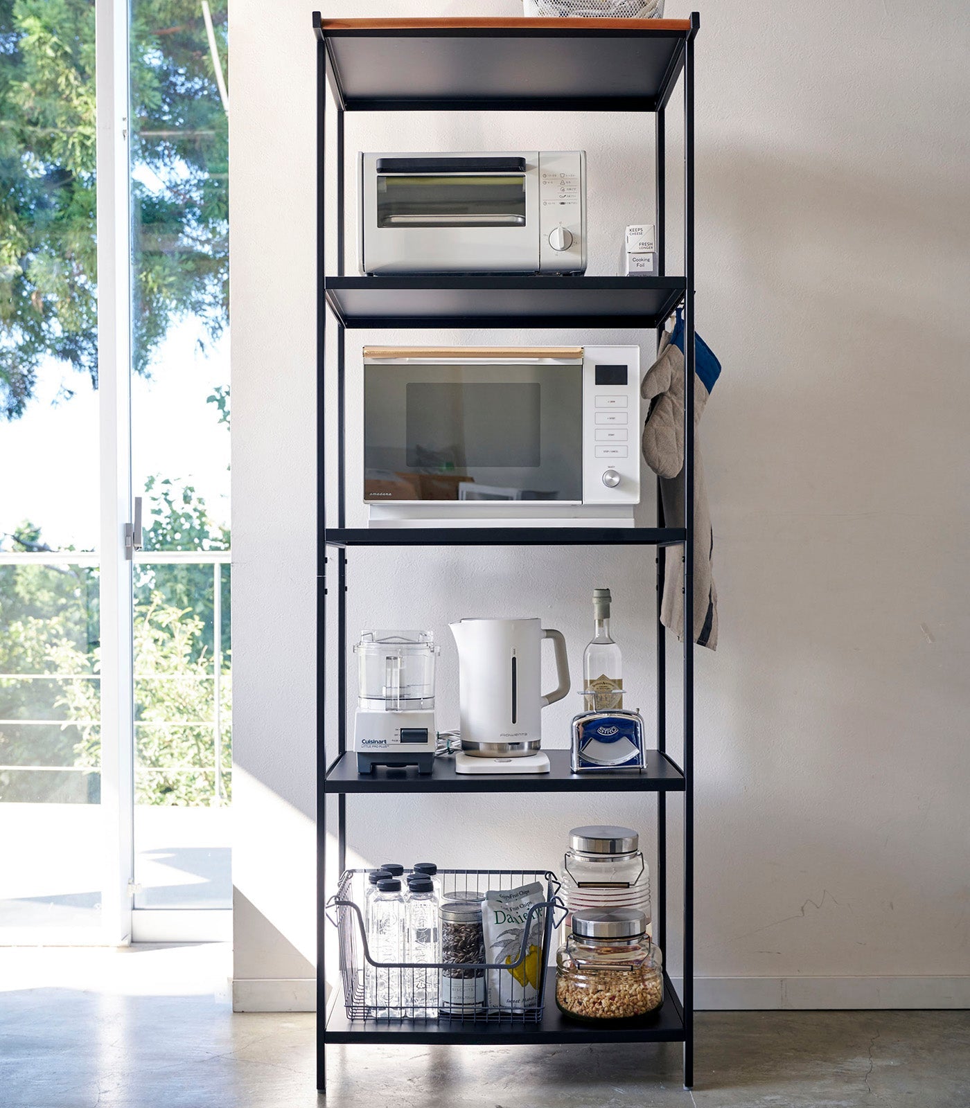 Zerelle – 67-Inch Steel Storage Rack