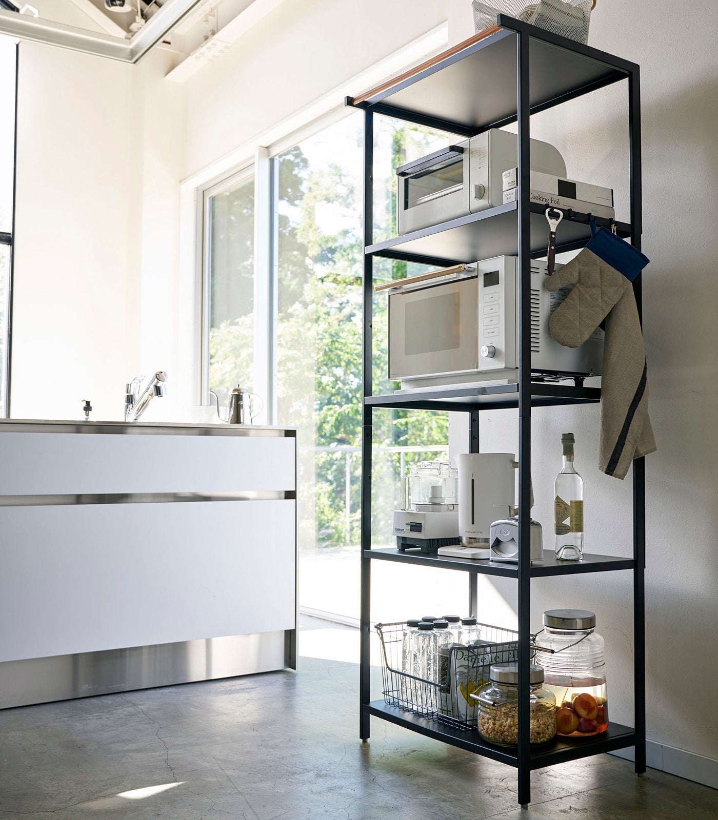 Zerelle – 67-Inch Steel Storage Rack