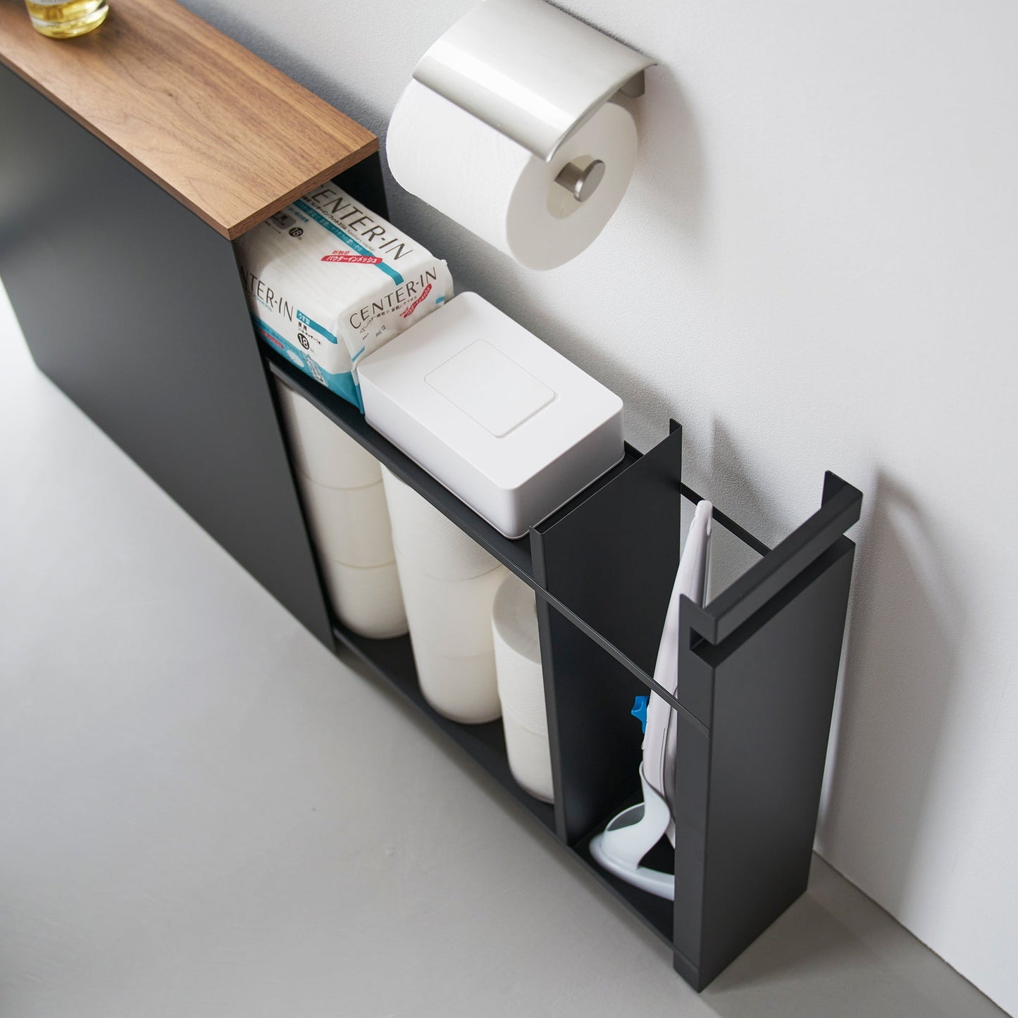 Zerelle – Pull-Out Bathroom Storage Cabinet