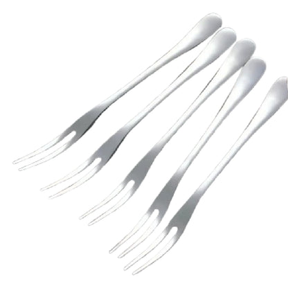 Zerelle – 5 Piece Steel Fruit Forks