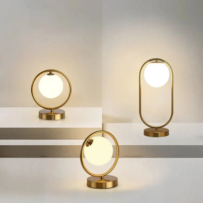 Zerelle – Modern Round LED Table Lamp