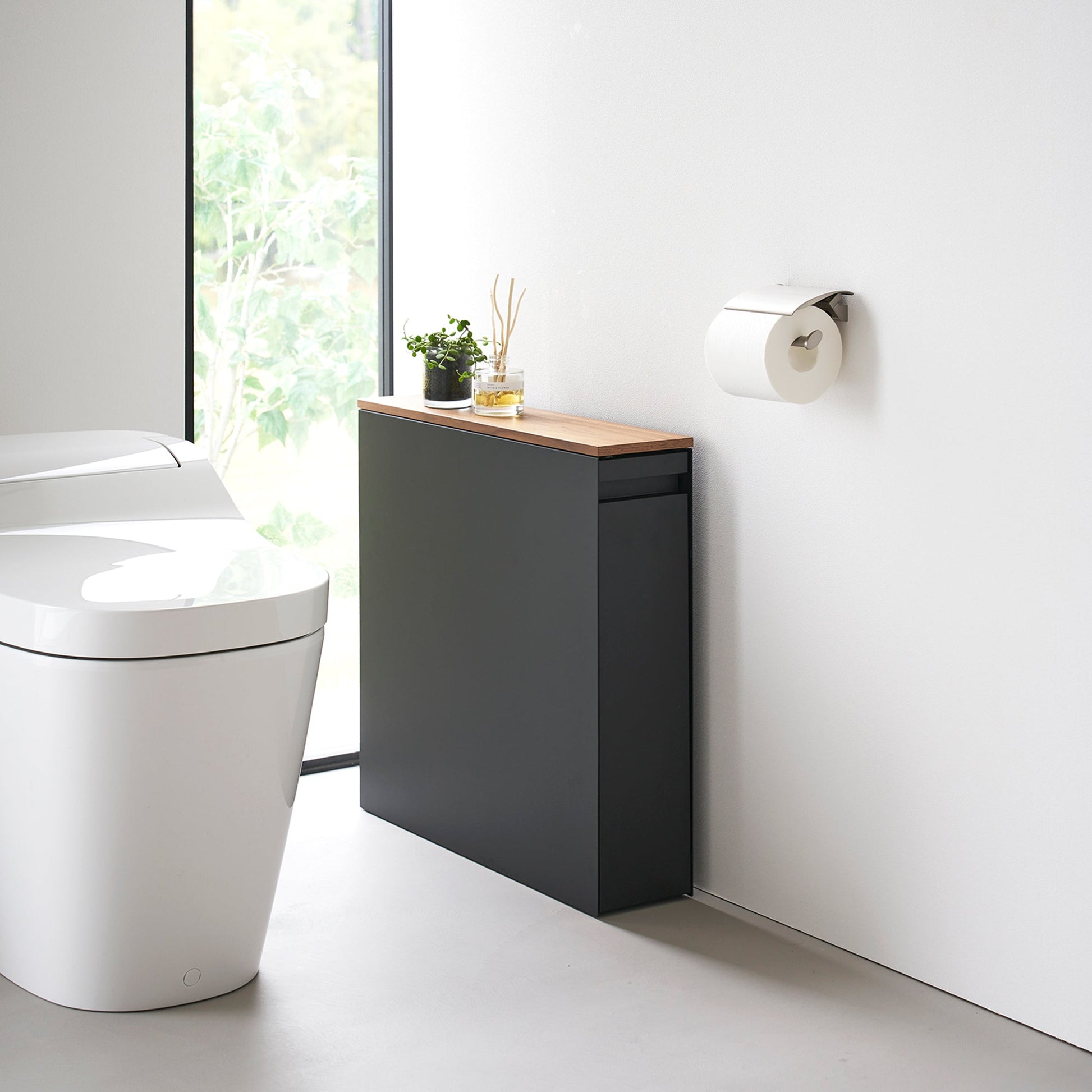 Zerelle – Pull-Out Bathroom Storage Cabinet